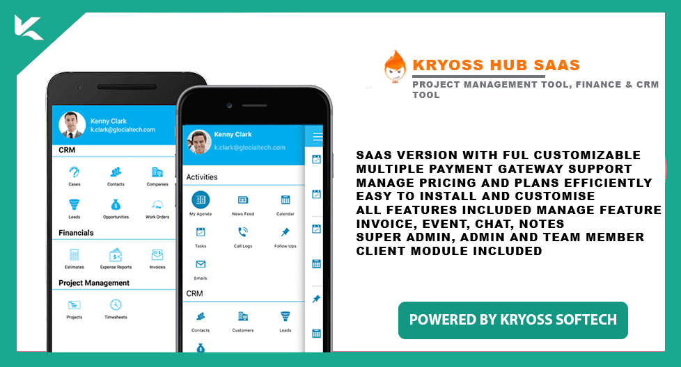 Kryoss hub SaaS